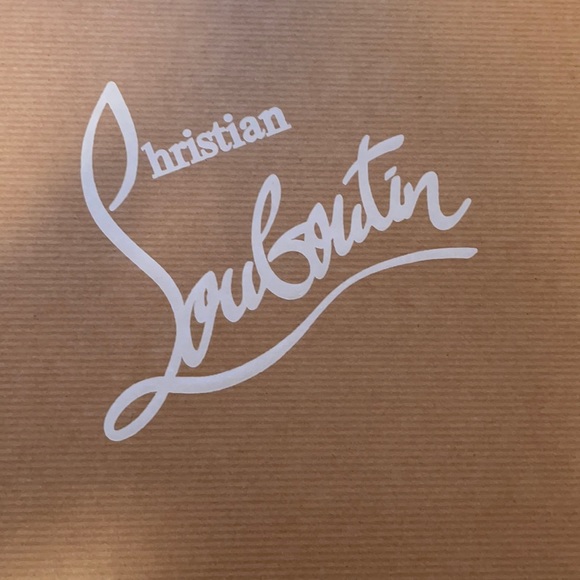 Black 3” Louboutin heels, never worn. - Picture 1 of 7